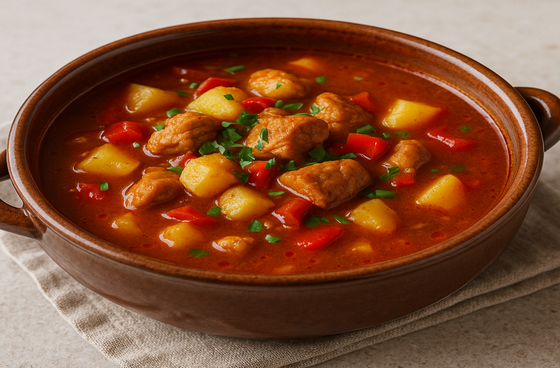 Бограч зі свининою